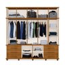 Guarda-roupa com 5 Portas Nancy Carvalho New - 2