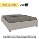 Ver imagem 5 de Cama Casal em MDP 193cm x 144cm Grecia Yescasa