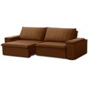 Ver imagem 1 de Sofá 3 Lugares Retrátil Reclinável para Sala 245cm Malfati F04 Veludo Terracota - Lyam Decor