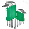 Kit Ferramenta Jogo de 9 Chave Hexalobular Torx - 3