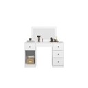 Ver imagem 5 de Penteadeira Camarim Sonhos C/ Espelho e Led - 5 Gavetas - Moval