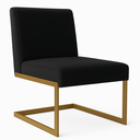 Ver imagem 2 de Kit 8 Cadeira Liv Zahav Sala Quarto Clínica Consultório:preto