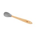 Ver imagem 3 de Conjunto Lyor 3 Utensílios Silicone C/ Cabo de Bambu Cinza