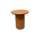Ver imagem 1 de Mesa Lateral Cilíndrica 31cm Freijó