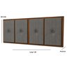Painel Cabeceira Cama Casal 1,40 Madeira Suede Cinza – Comprar Móveis para Sua Casa - 2