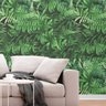 Papel de Parede 3M Planta 3D Adesiva Jadim Samambaia Vertical Verde Paisagem Auto Colante - 2