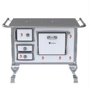 Ver imagem 2 de Fogao a Lenha Gii N 1 Branco Flor sem Tampa Sd