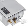 Aquecedor De Água a Gás Rinnai REU E27 FEH 27 Litros PRATA KIT COMPLETO:GN - 2