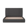 Cama Flutuante Star King em Linho Sky Box Preto - 4