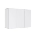 Ver imagem 1 de Armário Aéreo 03 Portas Ej Móveis Branco