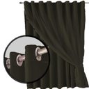 Ver imagem 3 de cortina blackout para quarto e sala 5,50 x 2,40 Madrid marro
