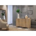 Ver mais imagens de Aparador Buffet 4 Portas com Pés Quadrados Viena Multimóveis V3607 Rustic/Natural