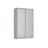 Guarda-roupa Closet 147cm 2 Portas 100% Mdf Branco - 3