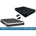 Ver imagem 3 de Cama Box Baú Solteiro: Colchão Anatômico Plumatex D33 / Selectus + Base Crc Suede Black(88x188)