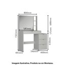 Ver imagem 4 de Penteadeira com Espelho e 4 Gavetas - Montana