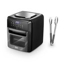 Ver imagem 1 de Fritadeira Sem Óleo Air Fryer Toutch Eaf12t 220v Eos Com Pegador Inox 30cm Tramontina