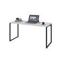 Ver imagem 5 de Mesa Kuadra Office 150x60x75cm Branco Chess / Est.Preta