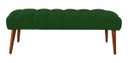 Ver imagem 1 de Recamier Rubi 2,00 M Suede Verde - Dominic Decor