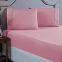 Ver imagem 3 de Jogo de Lençol Solteiro 400 Fios Detalhe em Ponto Palito 2 Peças Beliche Cama Box Padrão:rose