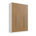 Ver imagem 2 de Guarda-Roupa Modulado 158cm com 4 Portas Cabideiros e Gavetas Integrato