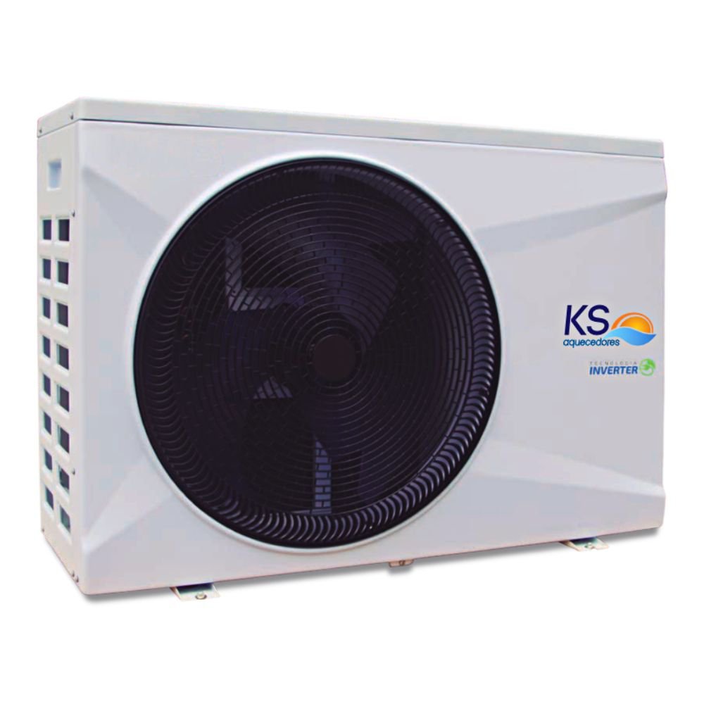 Trocador de Calor Wi-Fi Inverter Aquecimento para Piscinas até 72 Mil Litros KSH 45 - KS Aquecedores - 1