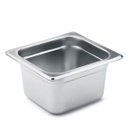 Ver imagem 3 de Conj 4 Cuba Gastronômica Inox GN 1/6x100 mm 1,5 Litro SB