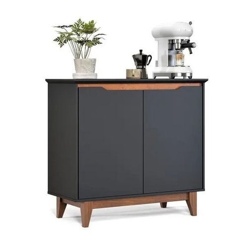 Buffet 2 Portas Flow Preto Saimys