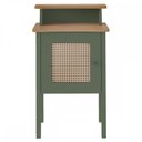 Ver imagem 4 de Mesa de Canto Charlotte 1 Porta Menta/Off White - Artely Móveis