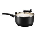 Ver imagem 1 de Pipoqueira Antiaderente em Alumínio Tvt 3,6 Litros Preto Mta