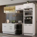 Ver imagem 1 de Armário de Cozinha Completa 270cm Branco Agata Madesa 05
