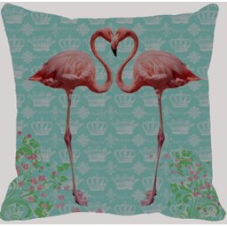Almofada Flamingo Coroa - 2