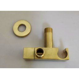 Ducha Higiênica Dourado Escovado Completa Banheiro Lavabo - 8
