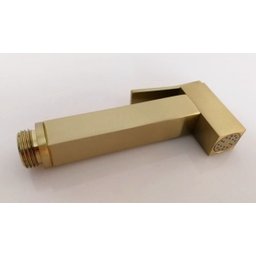 Ducha Higiênica Dourado Escovado Completa Banheiro Lavabo - 4