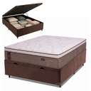 Ver imagem 1 de Cama Box Baú Colchão Casal Molas Ensacadas Alameda 138x188x71cm Probel