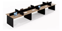 Ver imagem 4 de Mesa para Escritório Compartilhado 10 Lugares - 4,50x1,20 Atacadão Moveis Escritório