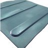 Piso Tatil Direcional Borracha 25x25cm Kit Com 10pç Cinza - 1