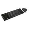 Combo Multimídia Teclado e Mouse sem Fio 2,4 Ghz 1600 Dpi Usb Preto Slim - Tc202out [reembalado] Tc2 - 2