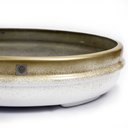 Ver imagem 3 de Vaso Bacia Decorativo Osaka Branco Gold Vietnamit G 16 Cm B02 - D’Rossi