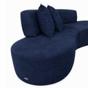 Ver imagem 5 de Sofá Virgínia 2m Estofado Suede Moderno Confortável Luxo