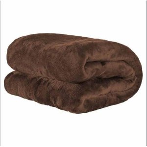 Cobertor Manta Soft Microfibra Solteiro Cor Marrom