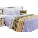 Ver imagem 2 de Cobertor Manta Soft Microfibra Solteiro Cor Marrom