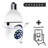 Câmera Ip Coneccao Bocal Lâmpada E27 Externa Visão Noturna - 5
