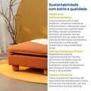 Ver mais imagens de Puff Modular com Pé Madeira Sôma CabeCasa MadeiraOriginals Marrom Mocha Mousse
