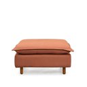 Ver imagem 3 de Puff Modular com Pé Madeira Sôma CabeCasa MadeiraOriginals Marrom Mocha Mousse