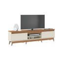 Ver imagem 2 de Rack para TV Miami 2 Portas Menu Móveis Freijó/Off White