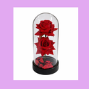 Ver imagem 3 de Luminária Rosa Decorativa em Cúpula