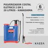 Pulverizador Costal Elétrico 2 em 1 Pem P20 20l - Kawashima - 3
