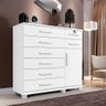 Cômoda New Vitoria Com Porta e 8 Gavetas MDP - 1