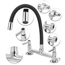 Ver imagem 2 de Torneira Misturador Mesa C/ Saída Universal para Purificador:preto