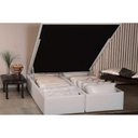Ver imagem 6 de Cama Box Baú Solteiro Universal Courano White (88x188x35) - Ortobom
